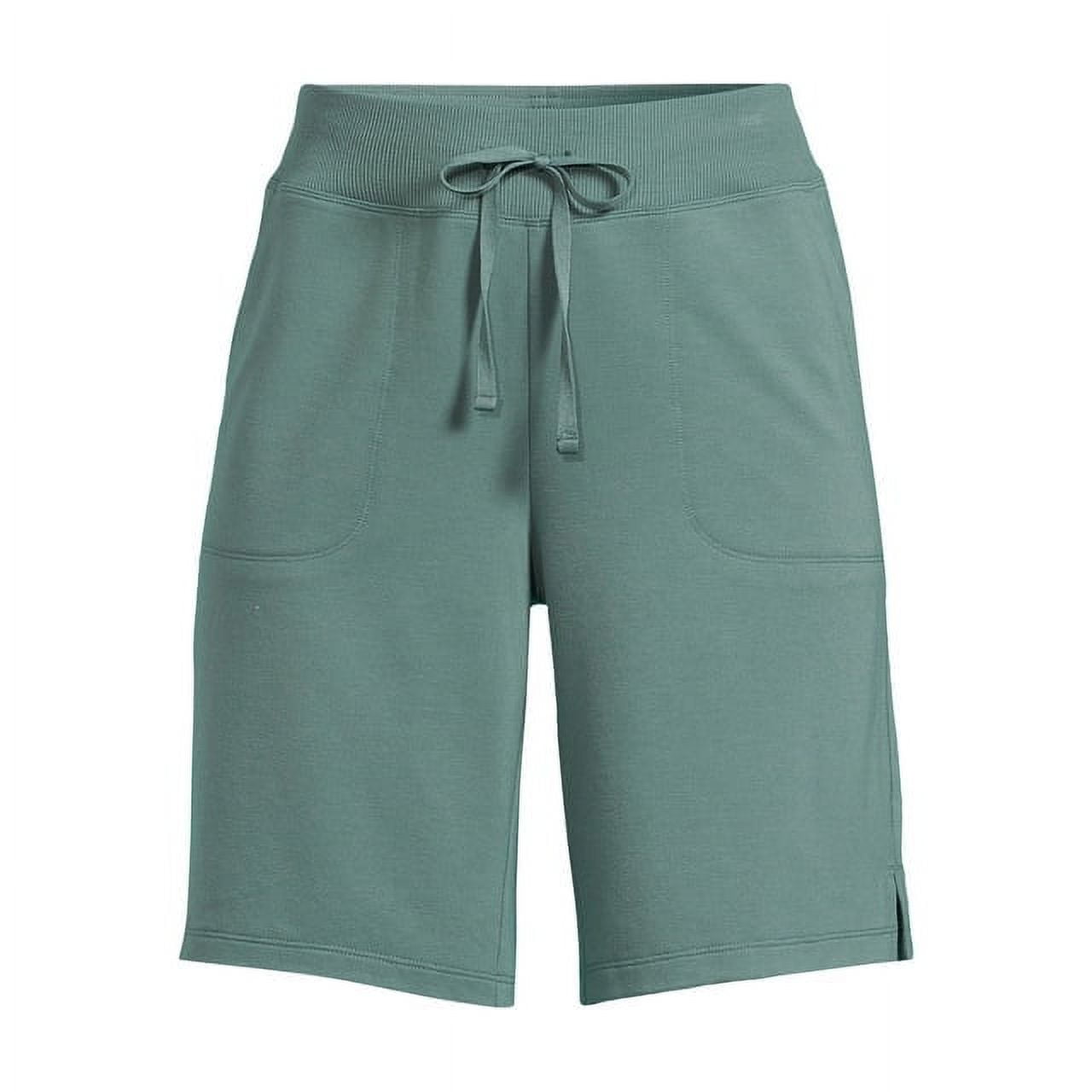 Athletic Works Women's and Women's Plus French Terry Bermuda Shorts, Sizes XS-4X