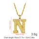 thumbnail image 3 of Collar para mujer, joyería para mujer, joyería de moda para mujer, regalo para mujer, 26 letras en inglés, cadena con nombre, collares colgantes, joyería para mujer, 3 of 4