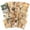 3, variant on 100 Pieces Note Material Paper Book Retro Artistic Hand Account DIY Note Base Paper