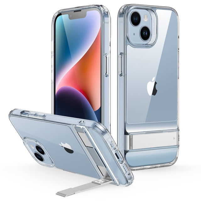Funda de teléfono ESR Metal Kickstand para iPhone 14/13 con 3 modos de soporte