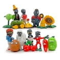 thumbnail image 1 of Figura de anime de la colección Plants Zombies, 16 piezas, 5-7,5 cm, 1 of 1