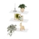 thumbnail image 1 of Set de 3 Estantes Flotantes Moru Spot Color Blanco, Repisas de pared, Estantes decorativos, Repisas Modernas para Sala, Recámara y Baño  | 4x40x18cm|, 1 of 7