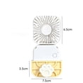 thumbnail image 3 of Cage Mount Bird Fan USB Rechargeable Quiet Parrot Cage Ventilation Fan Adjustable Angle Gentle Air Cooling Fan for Budgie Small Pet Bird Cage, 3 of 5