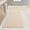 Light Yellow & White, variant on Wehilion Boho Waffle Bath Rugs, Brown Rubber