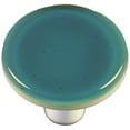 thumbnail image 1 of Round Knob in Steel Blue (Aluminum), 1 of 2