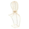 thumbnail image 1 of Tachiuwa Dismountable Hat Holder Storage Rack Hollow Premium Dress Form Organizer Display Golden, 1 of 7