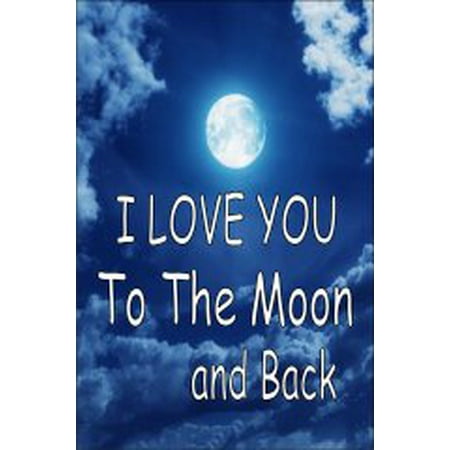 I Love You To The Moon And Back Parking Sign - Walmart.com