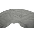 thumbnail image 3 of Allergen-Free Cover For Stress Free Side Sleeper Pillow - Soft Jersey Knit, Grey, 3 of 4