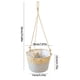 thumbnail image 3 of Xihbxyly Ventas de Liquidación Cesta de Ratán para Colgar, Cesta de Almacenamiento con Eneldo Verde, Cesta de Césped para Jardinería, 3 of 4