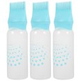 thumbnail image 5 of botellas de tinte de colores para el cabello, aplicador de peluquería con escala, para salón en casa (azul), 5 of 5