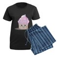 thumbnail image 5 of CafePress - Kawaii Cupcake Women's Dark Pajamas - Women's Short Sleeve Print T-Shirt and Pants Dark Cotton Pajama Set, 5 of 7