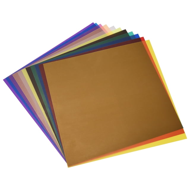 Andoer Andoer SP-008 30x30cm LED Light Gel Filter Kit with 11 Colors for Studio Lighting Effects