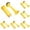 黄色, variant on 1-6PC Handheld Air Horn Hand Push Pump Party Noisemaker Football Air Horn for Graduation Boats Camping Xmas Holiday Celebration Favors Cheerleading Fans