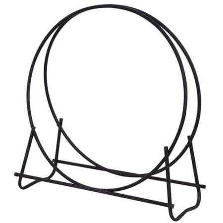 - BLACK 40 INCH DIAMETER LOG HOOP