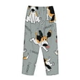 thumbnail image 5 of Bingfone Pajamas For Women,Funny Beagle Active Dog Pajama Pants With Pockets-Medium, 5 of 9