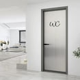 thumbnail image 4 of Bearachild Fácil de instalar, pegatinas premium 3D para puerta de baño, decoración funcional, pegatinas de doble cara Juegos de accesorios de baño, 4 of 6