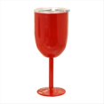 thumbnail image 1 of Copa de Vino Copa de Doble Capa de Acero Inoxidable Color Vaso de Gran Capacidad de Vino Resistente Rojo, 1 of 8