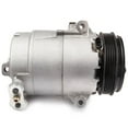 thumbnail image 4 of A/C Compressor Compatible with 2008-2009 Saturn Aura 2.4L L4 XE XR 2007-2012 Chevrolet Malibu CVC 5-Groove Clutch Belt Driven R-134a R-1234YF PAG 46YF 2-Pin New Replaces 19418183, 4 of 7