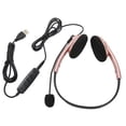 thumbnail image 3 of Call Center Headset, Computer Phone Headset Multifunctional Plug And Play  For Online Course For Business Space Gray,Rose Gold, 3 of 8