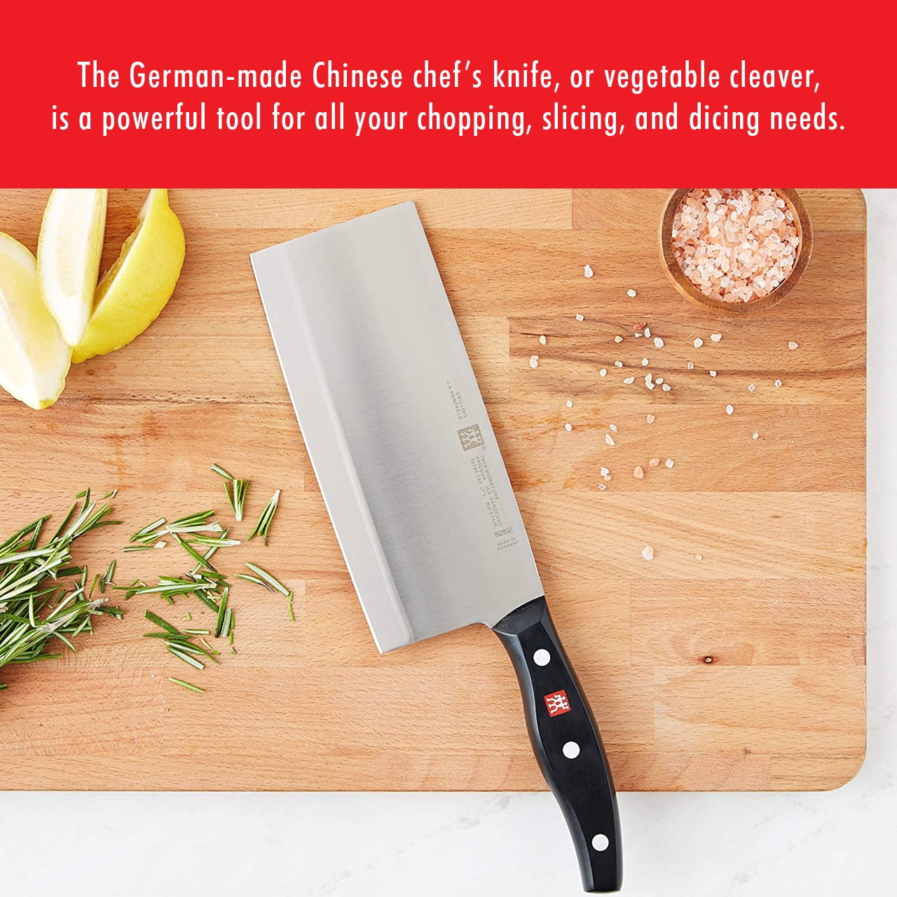 Chinese Cleaver Knife Kitchen Knife 7 Inch Is Made Of German - Temu