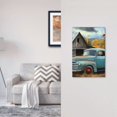 thumbnail image 2 of Zufioo Vintage Truck Farm Scene Print Switch Wall Plate, Dustproof and Heat-resistant Decorative Wall Switch Cover, Suitable for Residential and Commercial Areas-Mid-size, 2 of 8