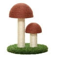 thumbnail image 1 of Shisuyan Pet Cat Scratching Post Mushroom Shape Sisal Board Scratcher Toy Plaything, 1 of 8