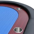 thumbnail image 7 of IDS POKER Texas Hold'em Poker Table For 96 x 43 Inch Oval 10 Players Blue High Speed Racetrack, 7 of 7