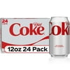 Diet Coke Diet Cola Soda Pop, 12 fl oz Cans, 24 Pack