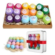 16pcs Women Organic Bath Bombs Handmade Vegan Essential Oil Soothe Dry Skin on Clearance