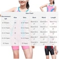 thumbnail image 4 of MKOSPLRT Girls Boyleg One Piece Swimsuit Athletic Bathing Suit Sleeveless Competitive Swimwear Color Block Sporty Surf Rashguard Size 8-16Y, 4 of 9