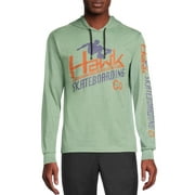 Tony Hawk Men's Hawk Skateboarding Graphic Tee Hoodie with Long Sleeves, Sizes S-XL