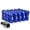 Blue, variant on J2 Engineering LN-T7-021-125-BK J2 Engineering 7075 -T6 Forged Aluminum M12 X 1.25 20Pcs 50mm Open -End Lug Nut w/ Socket Adapter ( Black )