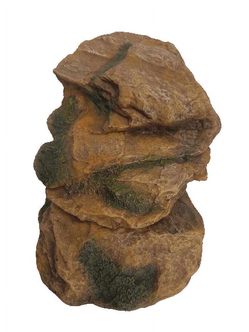 Desert Rock Ledge Cave Formation perfect for Fish Tanks, Reptiles, Artificial Aquarium Fish Tank Decoration Ornament, Fish, Reptile & Turtle Safe Polyresin