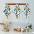 thumbnail image 5 of Yellow with Blue Flower Kitchen Cloth Dish Towels for Drying Washing Absorbent Dish Rags Reusable soft kitchen dishcloth set 6 Pack, 5 of 9