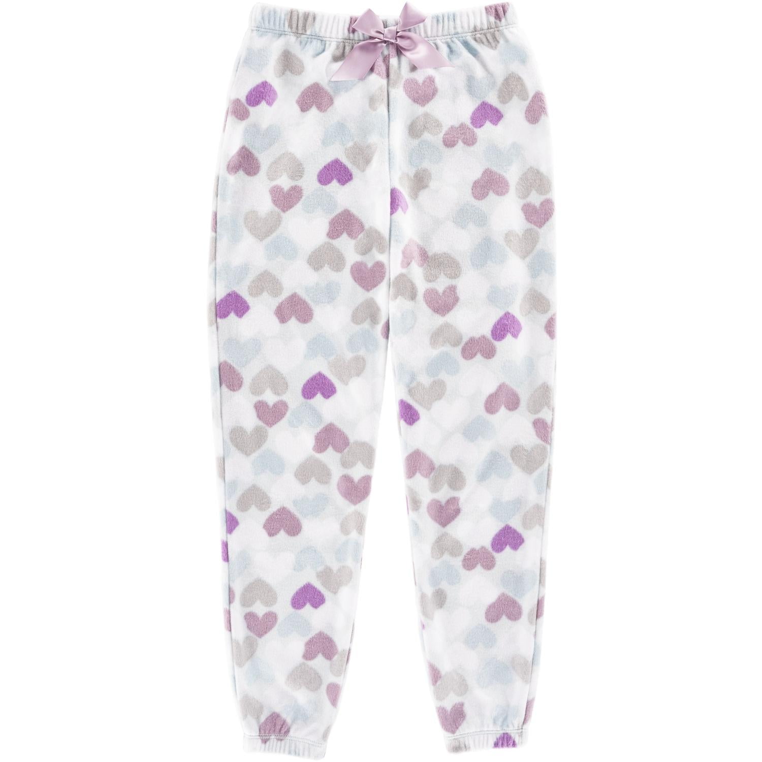 Girls 2-Pack Heart Print Sleep Pants,