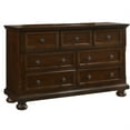 thumbnail image 2 of Passion Furniture Meade 7-Drawer Cherry Dresser (35" x 60" x 18"), 2 of 5