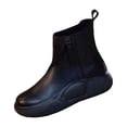 thumbnail image 1 of Botas cortas de otoño a la moda, botas para mujer, accesorios de disfraces con botines con cremallera, botines impermeables para niñas, mujeres, , Fernando Botas cortas, 1 of 8