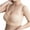 Khaki, variant on Mchoice Sports Bras for Women Mesh Gathered Plus Size Bra Yoga Hollow Out Exercise and Offers Back Support Everyday Underwear