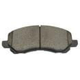 thumbnail image 5 of Geelife For Jeep 17 Compass 17 Patriot Front Posi Ceramic Brake Pads & Coated Rotors Kit, 5 of 9
