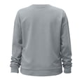 thumbnail image 4 of Ounisa Women's Baseball Crew Neck Solid Color Long Sleeve Maternity T-Shirt Top Pregnancy Shirt, 4 of 6