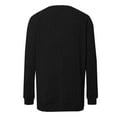 thumbnail image 6 of Hauaitttt Women Sweaters Long Sleeve Lightweight Sweaters Crewneck Pullovers Casual Sweaters Loose Fit Tops WomanSummer Tops Raglan Short Sleeve Shirt Women Women Compression Shirts Long Sleeve, 6 of 6