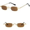 thumbnail image 4 of GFDYREE Unisex Sunglasses Fashion Red Drive Holiday Rectangle Non-Polarized UV400, 4 of 6