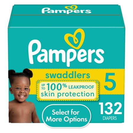 Pampers Swaddlers Diapers Size 5 132 Count (Select for More Options)