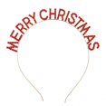 thumbnail image 1 of Diademas navideñas, Diademas navideñas con diamantes de imitación, Cristal colorido Feliz Navidad, 1 of 5