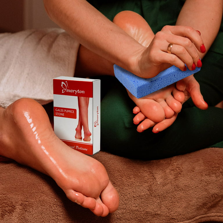 Foot Scrub Stone Innovative Hygienic Plastic Nano Glass Foot Grinder for  Women 