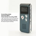 thumbnail image 3 of Multifunctional Rechargeable 8GB 650HR Digital Audio Voice Recorder Dictaphone MP3 Player, 3 of 7
