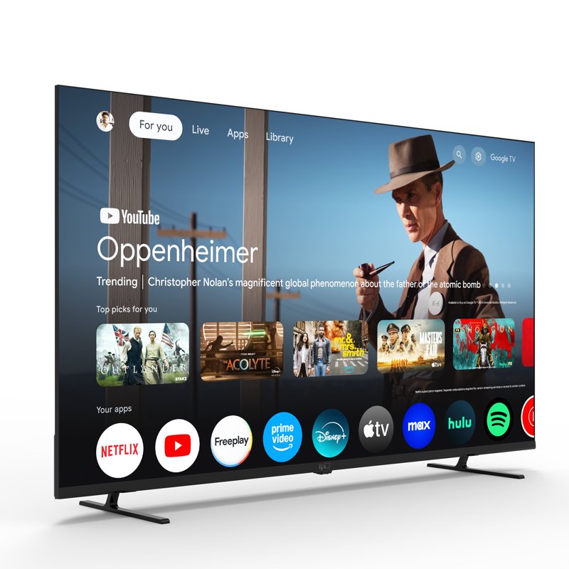 FPD 55-inch Smart TV, 4K UHD Google TV with Google Play Built-in Google Cast, Dolby Audio, HDR 10 feature detail