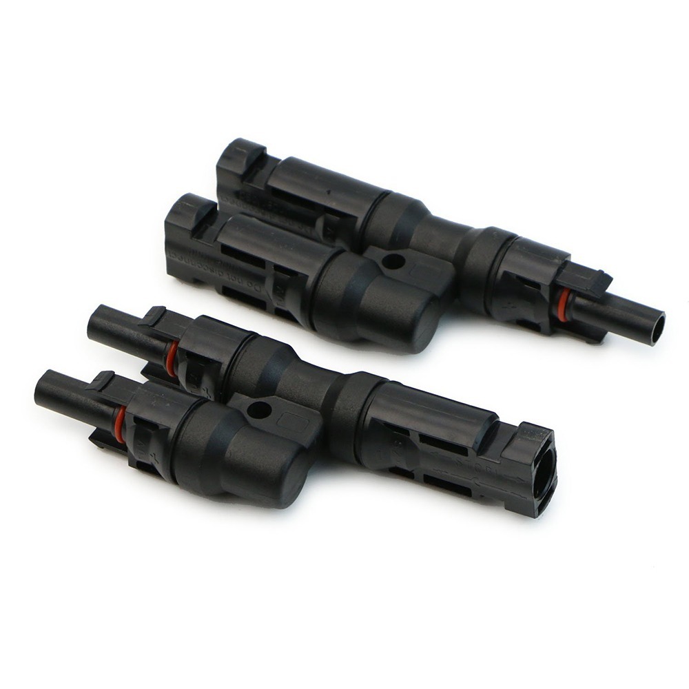 Compatible with MC4 21 Solar Branch Connector sold as a pair