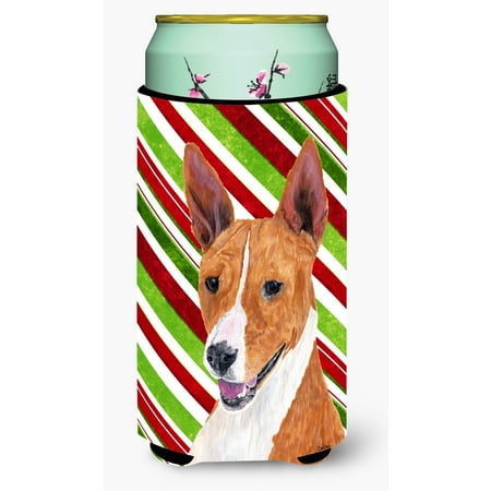 

Caroline s Treasures SC9347TBC Basenji Candy Cane Holiday Christmas Tall Boy Hugger Tall Boy multicolor