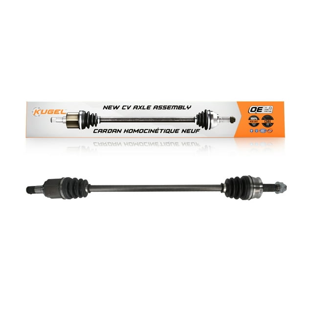 Kugel Front Right (Passenger Side) CV Axle Shaft NCV-FI76002 for Car Fiat 500 Primary Design